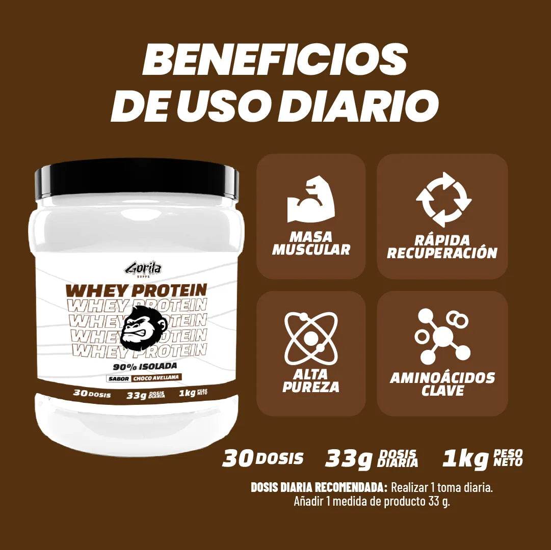 Whey Isolate Protein 90% - Gorila Drinks
