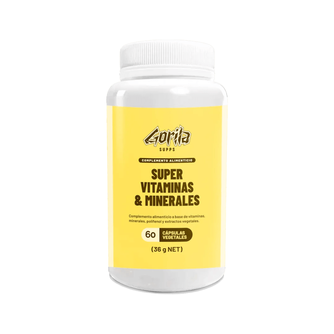 Super Vitaminas y Minerales - Gorila Drinks